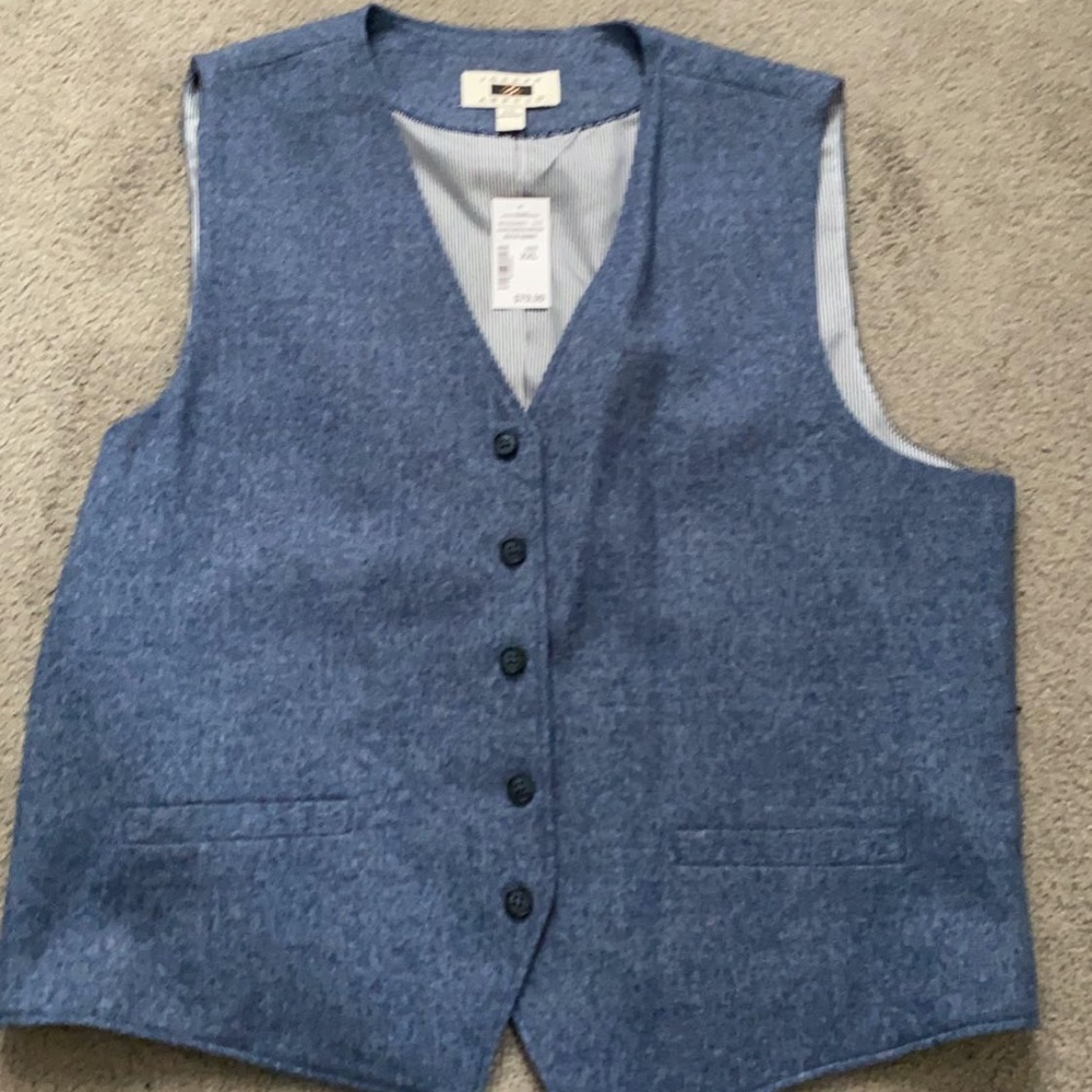 XXL Denim Colored Vest